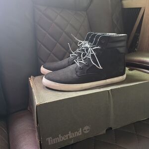 Timberland Black High-Top Boots